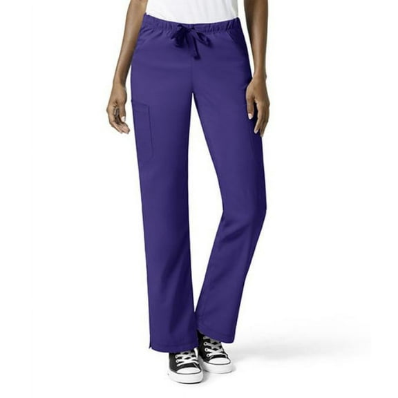 Women's Full Elastic Straight Leg Scrub Pant