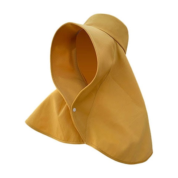 Women's Full Face Sun Hat Wide Brim Shawl Neck Cover Outdoor Summer Beach Cycling Fishing Hiking Visor Cap