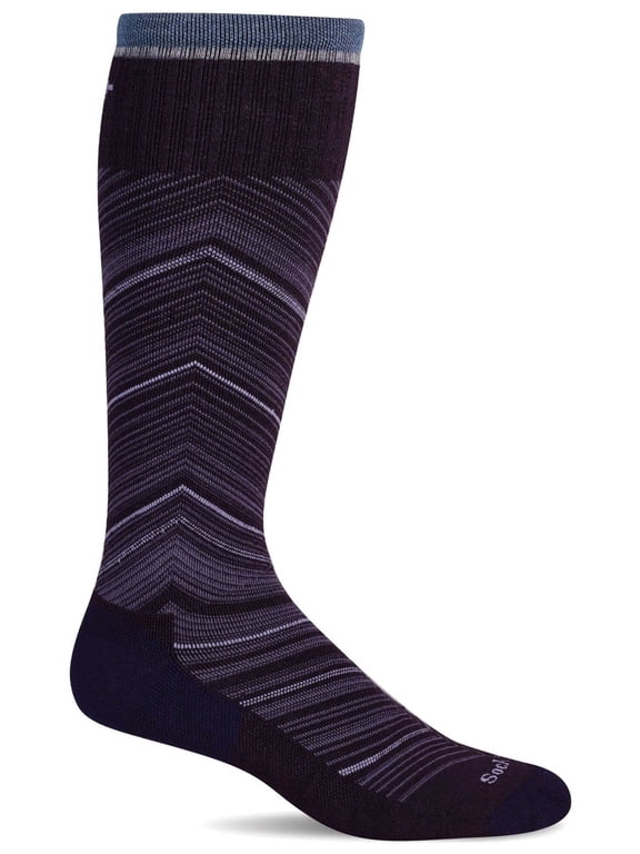 Women's Full Flattery | Moderate Graduated Compression Socks | Wide Calf Fit