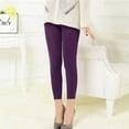 thumbnail image 1 of Women’s Full Length Stretch Leggings for Everyday Comfort Soft High Waist Slim Fit Pants for Casual Wear, 1 of 6