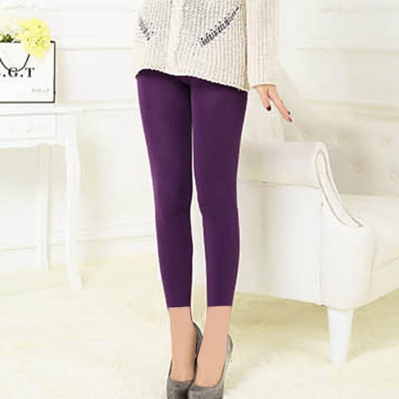 Women’s Full Length Stretch Leggings for Everyday Comfort Soft High Waist Slim Fit Pants for Casual Wear