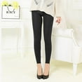thumbnail image 1 of Women’s Full Length Stretch Leggings for Everyday Comfort Soft High Waist Slim Fit Pants for Casual Wear, 1 of 4