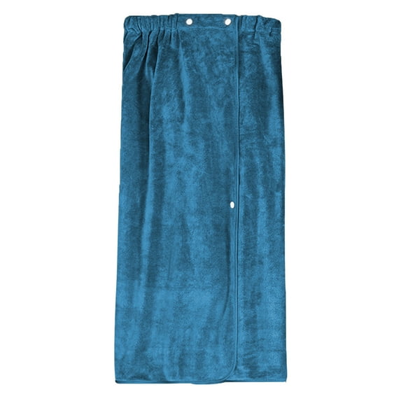 Women's Full Length Towel Wrap | Soft Lightweight Bathrobe & Beach Cover Up | Adjustable Spa Wrap for Pool, Gym & Travel | Quick-Dry Polyester | 55x31 Inches | 1 Piece