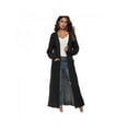 thumbnail image 1 of Women's Full Long Length Cardigan Open Front Knitted Sweater Coat Outwear Jacket, 1 of 3