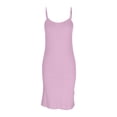 thumbnail image 1 of Women's Full Slips Sleeveless V-Neck Under Dress Long Slips Dress Soft Basic Adjustable Straps Nightgown, 1 of 5