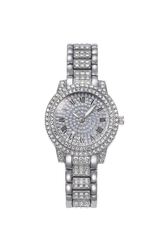 Women's Full Star Diamond Quartz Watch