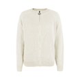 thumbnail image 1 of Women's Full Zip Knit Cardigan Sweater, Long Sleeve Relaxed Fit Crew Neck Layering Top for Casual Everyday Wear, 1 of 4