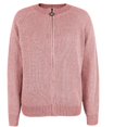 thumbnail image 1 of Women's Full Zip Knit Cardigan Sweater, Long Sleeve Relaxed Fit Crew Neck Layering Top for Casual Everyday Wear, 1 of 4