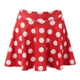 thumbnail image 1 of Women's Function Stretch Flared Casual Skirt Polyester & Spandex, A-Line, High Waist, for Various Occasions, Multiple Sizes, 1 of 8