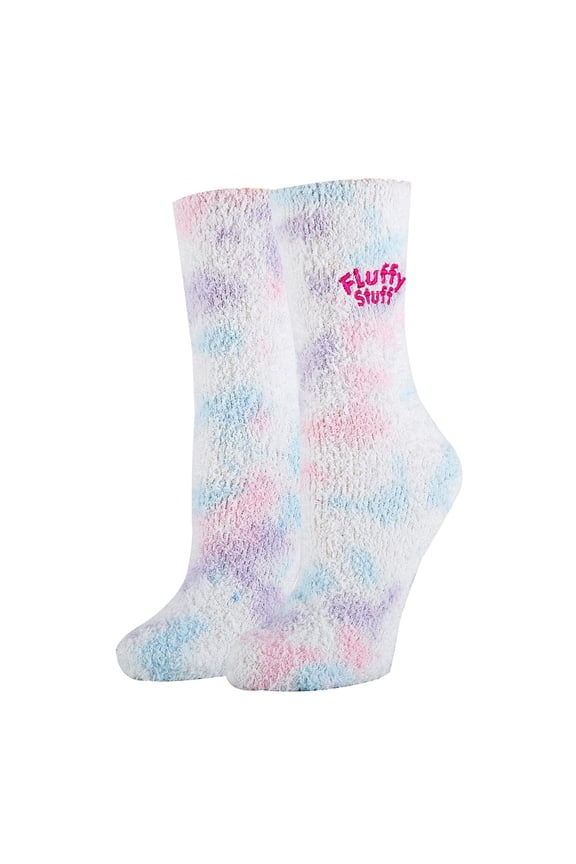 Women’s Funny Fuzzy Slipper Socks, Novelty Cute Plush Warm Socks Gift - Fluffy Stuff