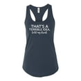 thumbnail image 1 of Women's Funny Hold My Drink Ladies Racerback Tank Top-Indigo-xl, 1 of 4