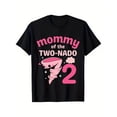 thumbnail image 1 of Women's Funny Pink Two-Nado 2nd Birthday T-Shirt, 1 of 6