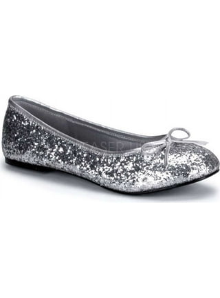 Women's Silver Glitter Shoes