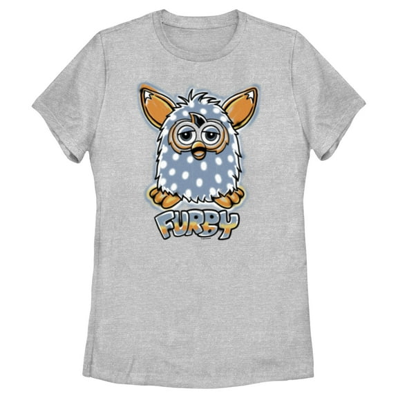 Women's Furby Retro Airbrush  Graphic T-Shirt
