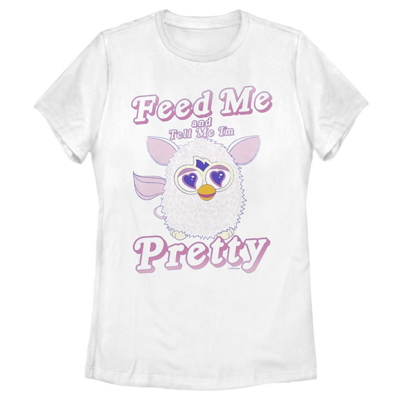Women's Furby Tell Me I'm Pretty Graphic T-Shirt