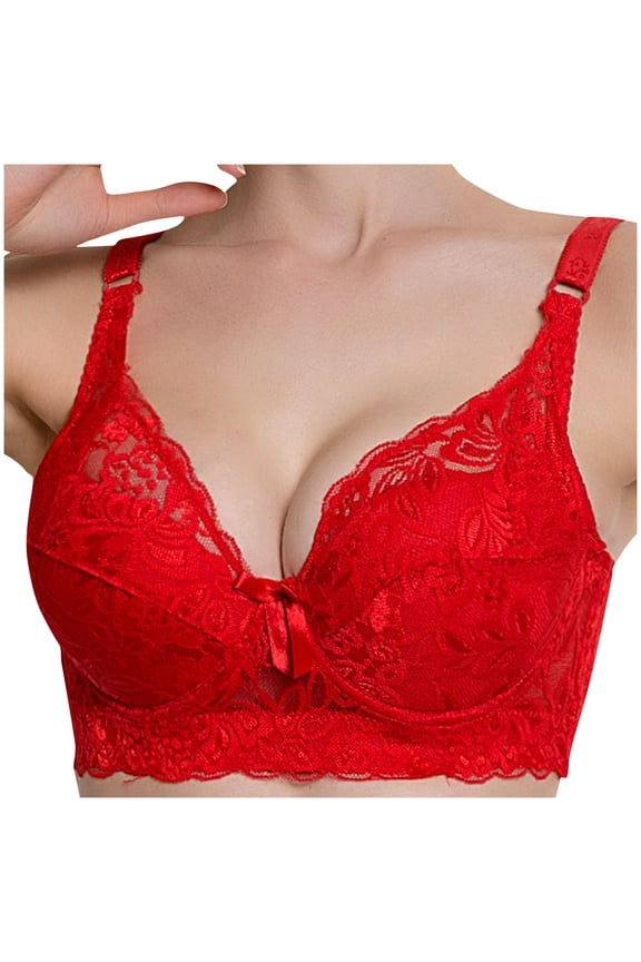 Women's Fusion Lace Underwire Full Cup Side Support Bra Coverage