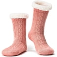 thumbnail image 1 of Women's Fuzzy Slipper Socks with Non-Slip Grippers, Cozy Fluffy Sherpa Lined, Cute Christmas Gifts 1Pairs, 1 of 6