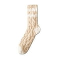 thumbnail image 1 of Women's Fuzzy Thermal Socks for Winter Warm Soft Cozy Home Wear Comfortable Sleep Casual Non- Indoor Outdoor, 1 of 6