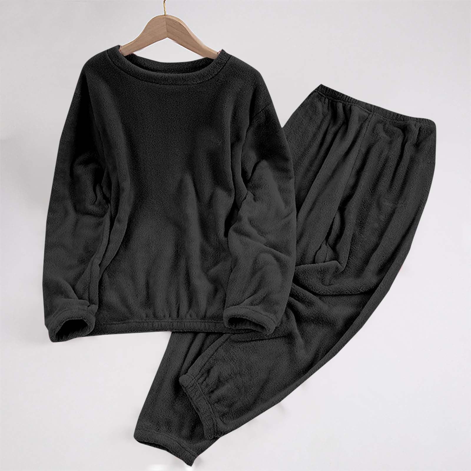 Fleece Pyjama Vrouwen Winter Thermische Lounge Wear