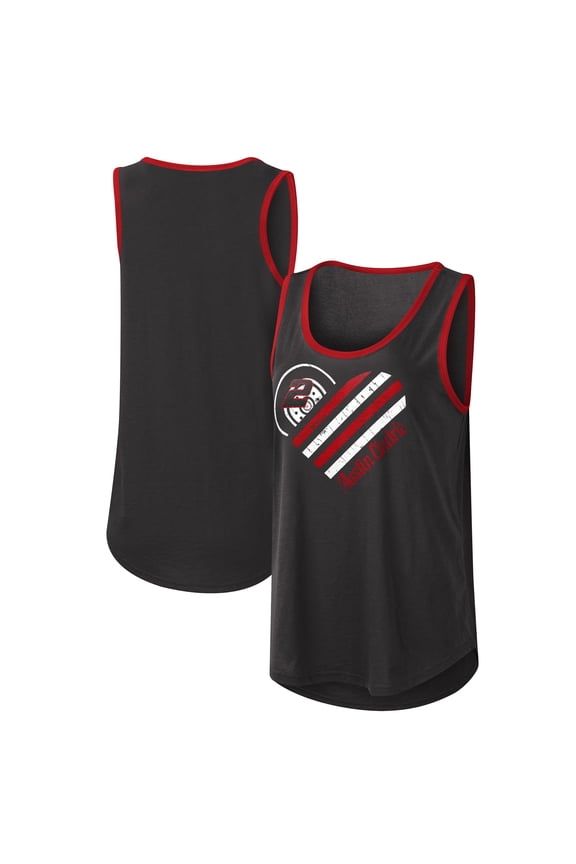 Women's G-III 4Her by Carl Banks Black Austin Cindric A Game Scoop Neck Tank Top