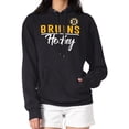 thumbnail image 1 of Women's G-III 4Her by Carl Banks Black Boston Bruins  Team Sport Tri-Blend Fleece Hoodie, 1 of 3