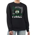 thumbnail image 1 of Women's G-III 4Her by Carl Banks Black Boston Celtics Collage Team Graphic Fleece Pullover Sweatshirt, 1 of 3