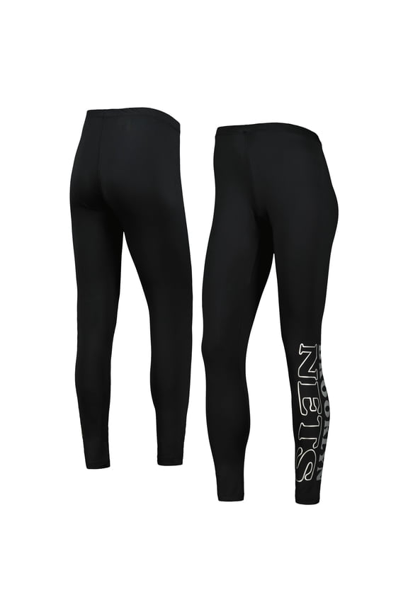 Women's G-III 4Her by Carl Banks Black Brooklyn Nets Stadium Leggings