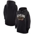 thumbnail image 1 of Women's G-III 4Her by Carl Banks  Black Cleveland Cavaliers Filigree Logo Pullover Hoodie, 1 of 3