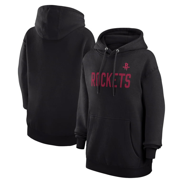 Women s G III 4Her by Carl Banks Black Houston Rockets Dot Print Pullover Hoodie Walmart