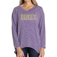 thumbnail image 1 of Women's Purple James Madison Dukes Bailey V-Neck Tri-Blend Tunic, 1 of 2