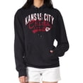 thumbnail image 1 of Women's G-III 4Her by Carl Banks  Black Kansas City Chiefs Filigree Logo Pullover Hoodie, 1 of 3
