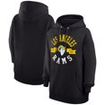 thumbnail image 1 of Women's G-III 4Her by Carl Banks Black Los Angeles Rams City Graphic Team Fleece Pullover Hoodie, 1 of 5