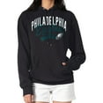 thumbnail image 1 of Women's G-III 4Her by Carl Banks  Black Philadelphia Eagles Filigree Logo Pullover Hoodie, 1 of 3