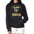 thumbnail image 1 of Women's G-III 4Her by Carl Banks Black Pittsburgh Penguins Team Logo Tri-Blend Fleece Pullover Hoodie, 1 of 3