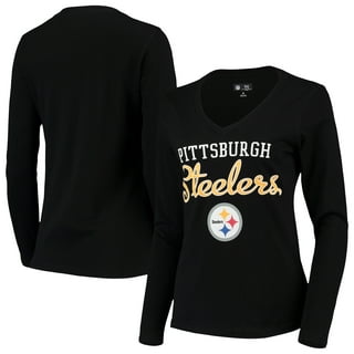 Pittsburgh Steelers Reebok NFL Women's Maternity V-Neck T-Shirt