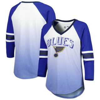 NHL St. Louis Blues Hockey Light Weight Hoodie Women's Medium 8/10 L/S  Shirt