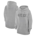 thumbnail image 1 of Women's G-III 4Her by Carl Banks  Gray Chicago White Sox Dot Print Pullover Hoodie, 1 of 3
