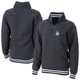 thumbnail image 1 of Women's G-III 4Her by Carl Banks Gray Los Angeles Dodgers Play Action Sherpa Fleece Quarter-Zip Jacket, 1 of 3
