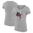 thumbnail image 1 of Women's G-III 4Her by Carl Banks Heather Gray Arizona Coyotes Hockey Girls Fitted T-Shirt, 1 of 3