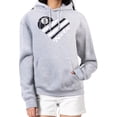 thumbnail image 1 of Women's G-III 4Her by Carl Banks  Heather Gray Brooklyn Nets  Heart Pullover Hoodie, 1 of 3