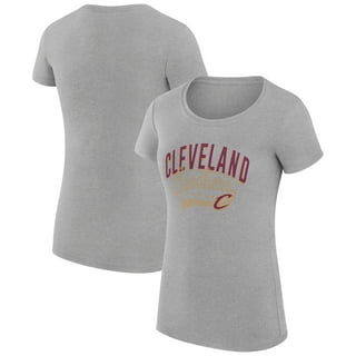 Cleveland Cavaliers Women's Own It Ombre Long Sleeve Tunic T-Shirt - Black