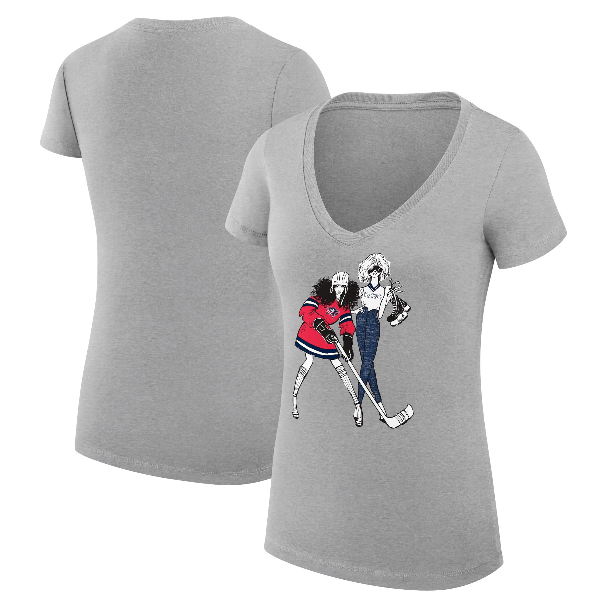 Columbus blue jackets womens shirts online