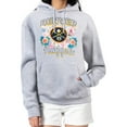 thumbnail image 1 of Women's G-III 4Her by Carl Banks Heather Gray Denver Nuggets Flowers Team Logo Graphic Fleece Pullover Hoodie, 1 of 2