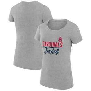 5th & Ocean Women's St. Louis Cardinals Pinstripe Glitter Raglan T-Shirt -  Macy's