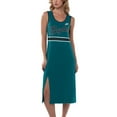thumbnail image 1 of Women's G-III 4Her by Carl Banks Midnight Green Philadelphia Eagles Main Field Maxi Dress, 1 of 2