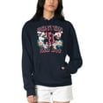 thumbnail image 1 of Women's G-III 4Her by Carl Banks Navy Boston Red Sox Flowers Graphic Pullover Hoodie, 1 of 2