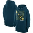 thumbnail image 1 of Women's G-III 4Her by Carl Banks  Navy Indiana Pacers Basketball Love Fleece Pullover Hoodie, 1 of 3