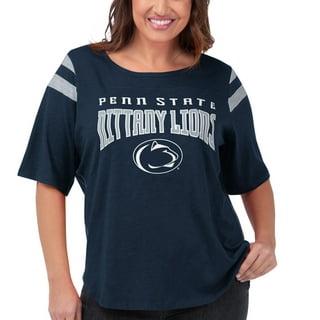 Women's G-III 4Her by Carl Banks Navy Penn State Nittany Lions Training  V-Neck Maxi Dress