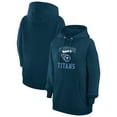 Women's GIII 4Her by Carl Banks Navy Tennessee Titans Team Logo