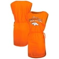 thumbnail image 1 of Women's G-III 4Her by Carl Banks Orange Denver Broncos G.O.A.T. Swimsuit Cover-Up, 1 of 3